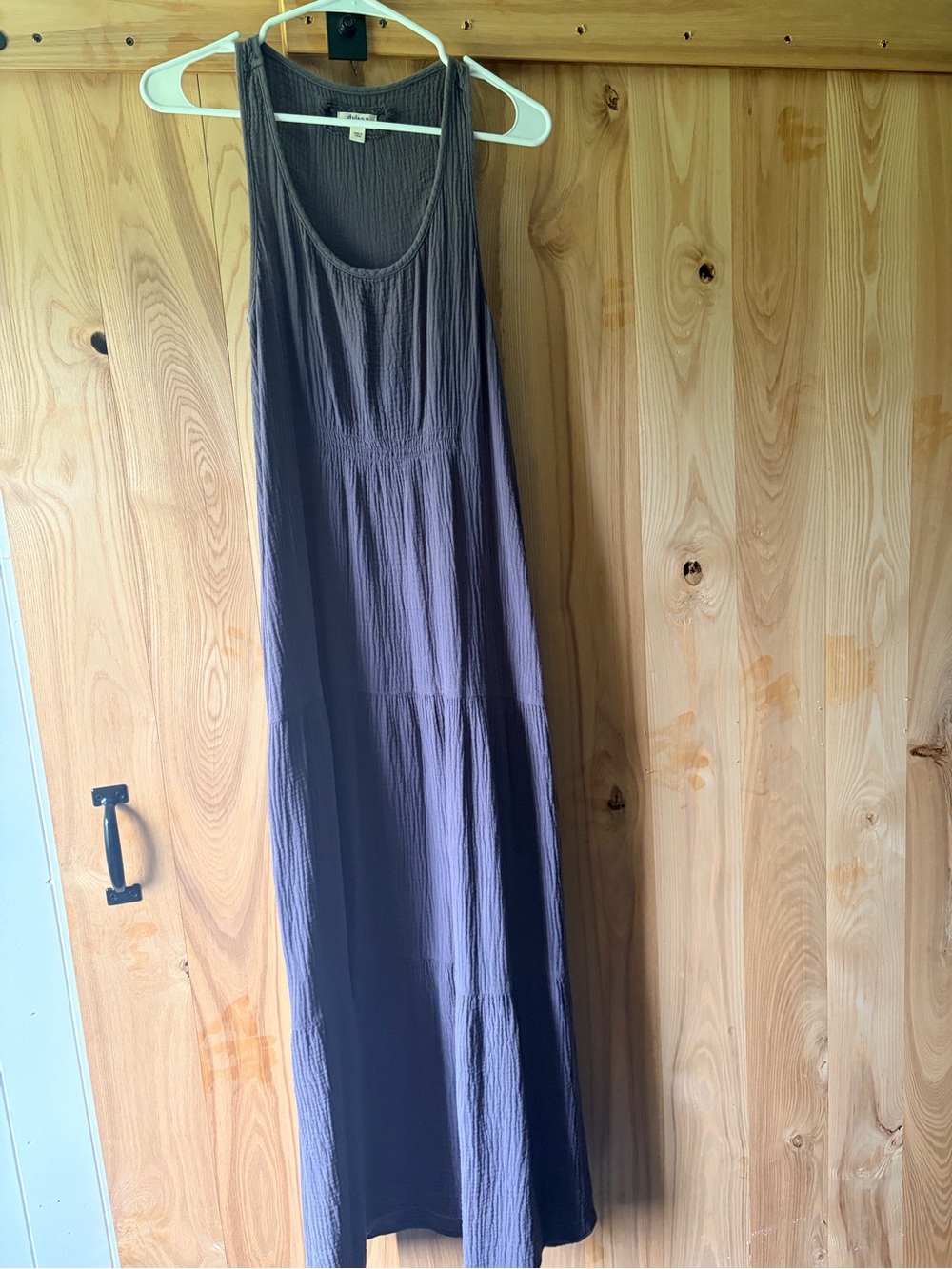 Dylan Sleeveless Maxi Dress in Slate Gray - Women's
